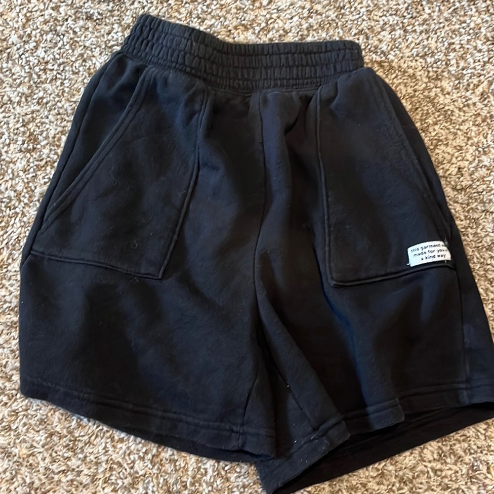 Black shorts